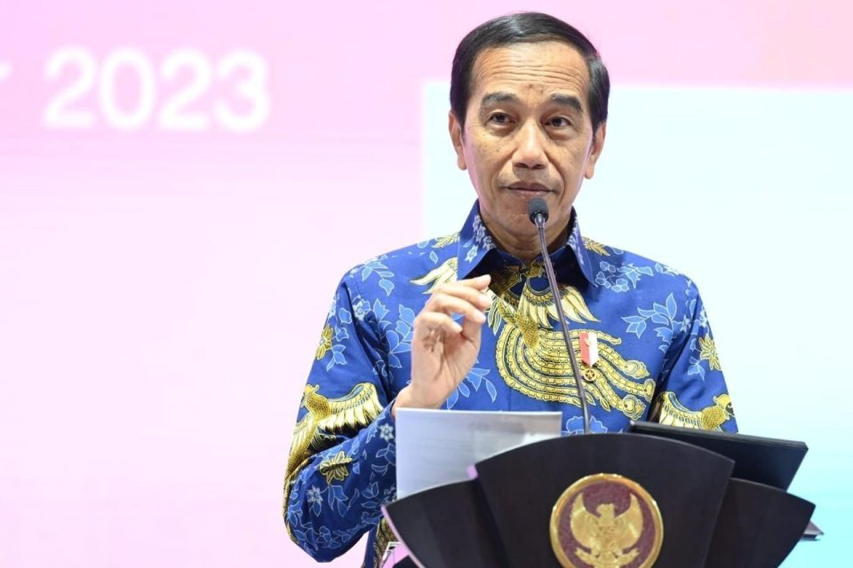 Jokowi Teken Keppres Keanggotaan RI di Satgas Anti Pencucian Uang&nbsp;FATF