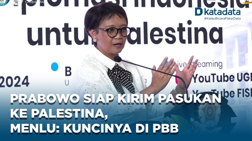 Prabowo Siap Kirimkan Pasukan ke Palestina, Menlu: Kuncinya di&nbsp;PBB