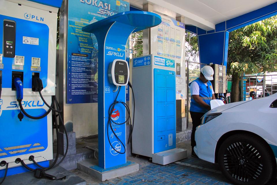 Jumlah SPKLU dan SPBKLU Terus Bertambah, Capai 3.457 Unit per Juni&nbsp;2024