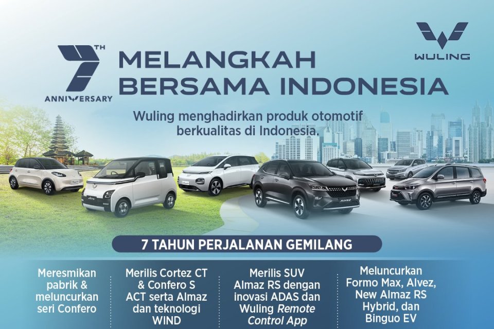 7 Tahun Wuling Melangkah Bersama&nbsp;Indonesia